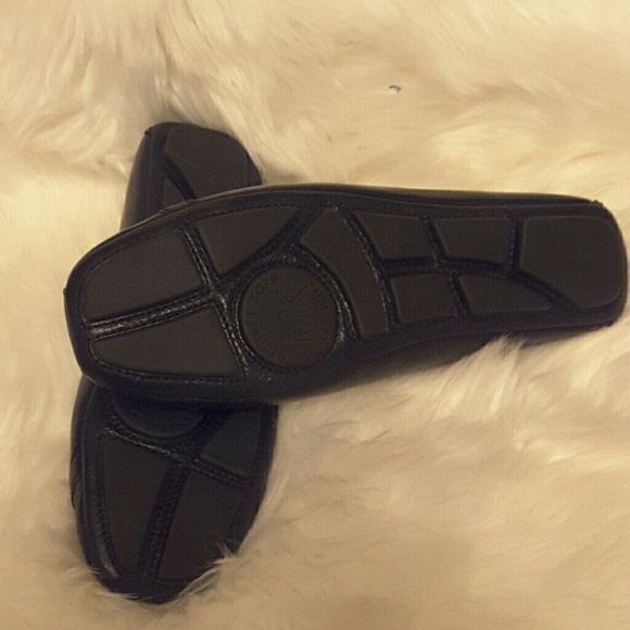 Michael kors Fulton leather silver logo moc flats - Picture 4 of 4